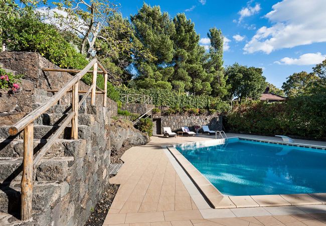 Villa in Ragalna - Romantic country house with pool near Etna, Sicily