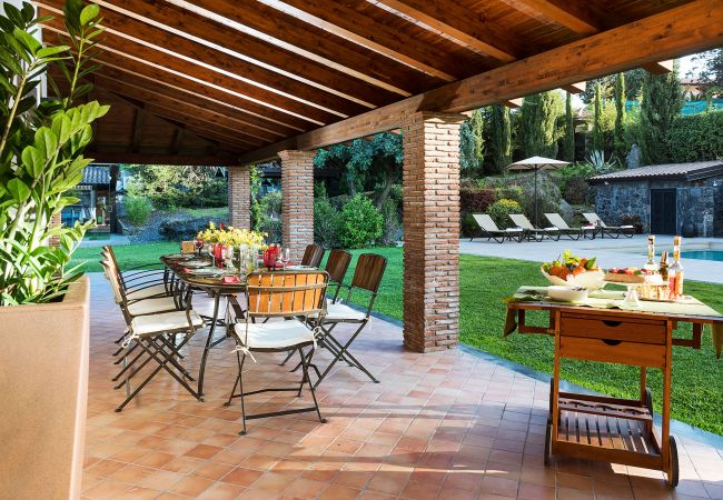 Villa in Viagrande - Luxury villa with pool and gym near Etna, Sicily Villa in Viagrande - Luxury villa with pool and gym near Etna, Sicily