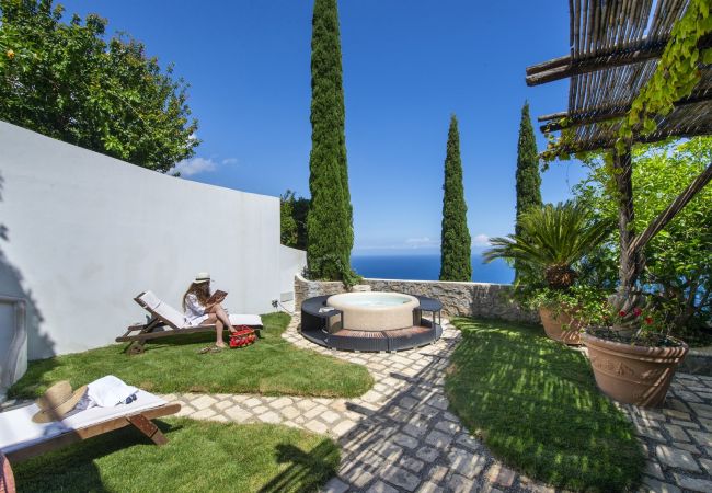 House in Praiano - Casa Elena - In the center of Praiano, Parking & Panoramic Hot tub House in Praiano - Casa Elena - In the center of Praiano, Parking & Panoramic Hot tub