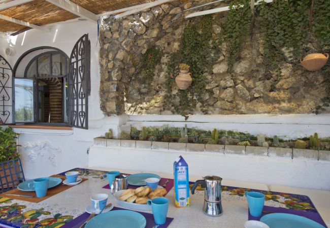 House in Praiano - Casa Sunset - Panoramic terrace overlooking Positano and Capri House in Praiano - Casa Sunset - Panoramic terrace overlooking Positano and Capri