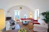 House in Praiano - Casale Fralisa - Marvelous terrace and hot tub with sea view