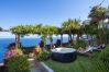 House in Praiano - Casale Fralisa - Marvelous terrace and hot tub with sea view