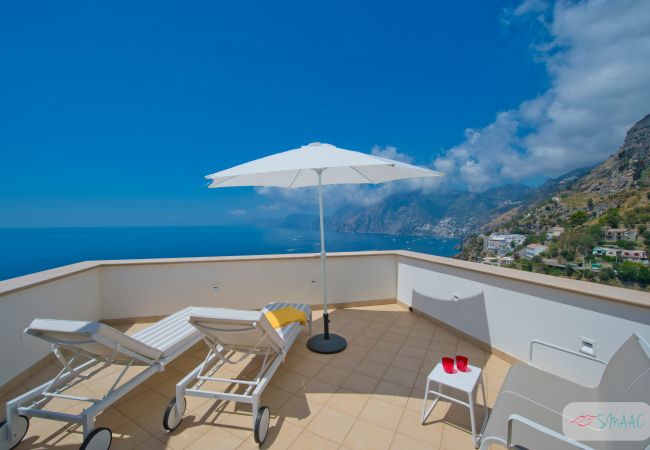 Villa in Praiano - Villa Imperati - Splendid villa with private pool overlooking the sea