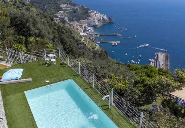 Villa in Pogerola - Villa Gioiello - Sea view pool with chromotherapy Villa in Pogerola - Villa Gioiello - Sea view pool with chromotherapy