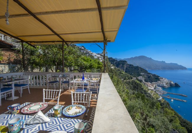 Villa in Pogerola - Villa Gioiello - Sea view pool with chromotherapy Villa in Pogerola - Villa Gioiello - Sea view pool with chromotherapy