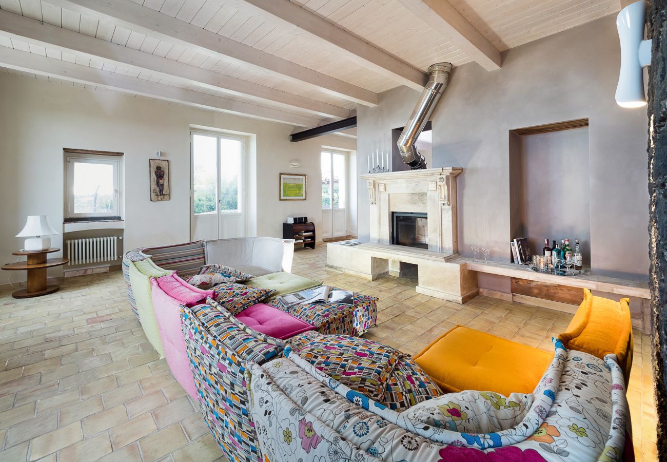 Villa in Zafferana Etnea - Villa with private pool, wellness and small football pitch