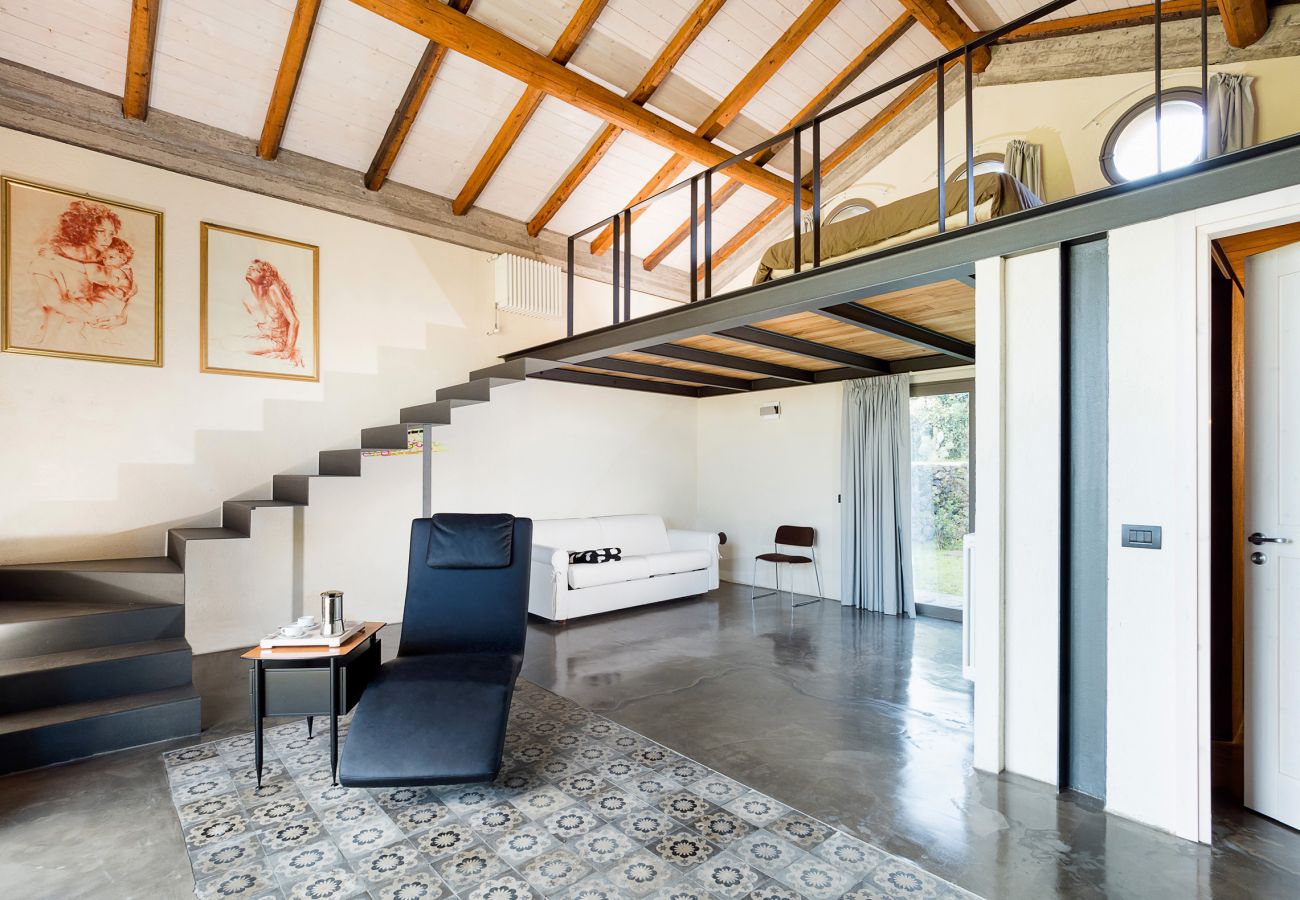 Villa in Zafferana Etnea - Villa with private pool, wellness and small football pitch