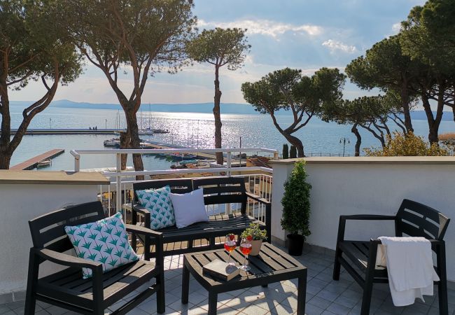 Villa in Bolsena - Villa directly by the sea -Villa Clara for 12 persons Villa in Bolsena - Villa directly by the sea -Villa Clara for 12 persons