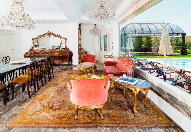 Villa in Capo d´Orlando - Luxury Villa with pool near Capo D'Orlando, with sea views towards the Aeolian Islands, Sicily. Villa in Capo d´Orlando - Luxury Villa with pool near Capo D'Orlando, with sea views towards the Aeolian Islands, Sicily.