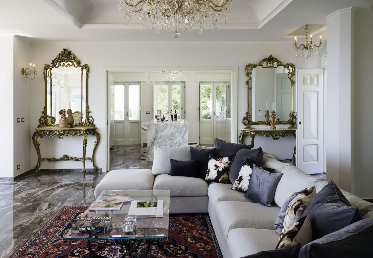 Villa in Capo d´Orlando - Luxury Villa with pool near Capo D'Orlando, with sea views towards the Aeolian Islands, Sicily.