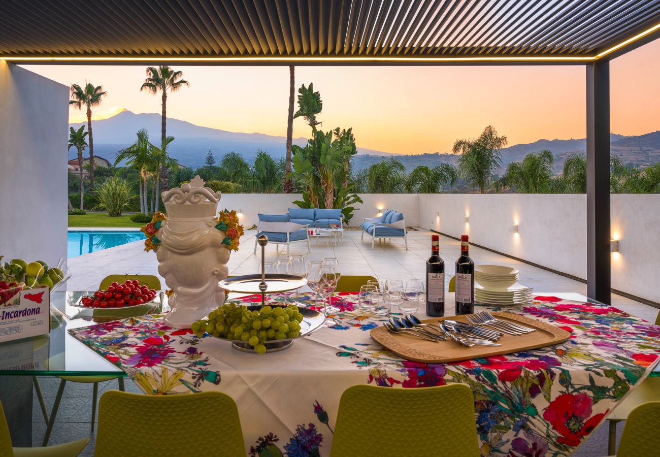 Villa in Calatabiano - Luxury pool villa near Taormina, Sicily