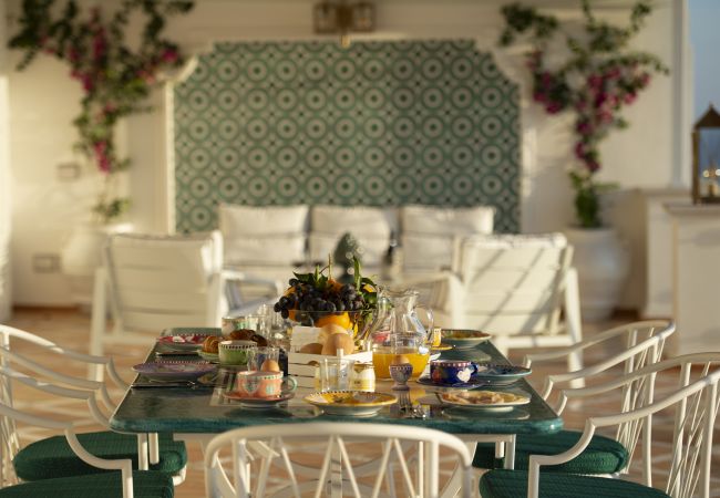 Villa in Praiano - Luxury Villa Malika - Breathtaking view of Capri and Positano Villa in Praiano - Luxury Villa Malika - Breathtaking view of Capri and Positano