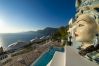 Villa in Praiano - Luxury Villa Malika - Breathtaking view of Capri and Positano Villa in Praiano - Luxury Villa Malika - Breathtaking view of Capri and Positano