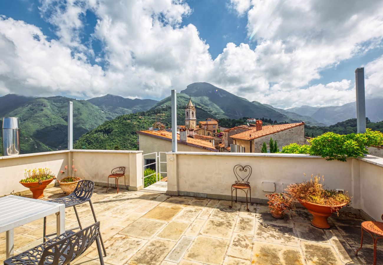 Villa in Camaiore - Villa with heated pool and amazing view, Camaiore