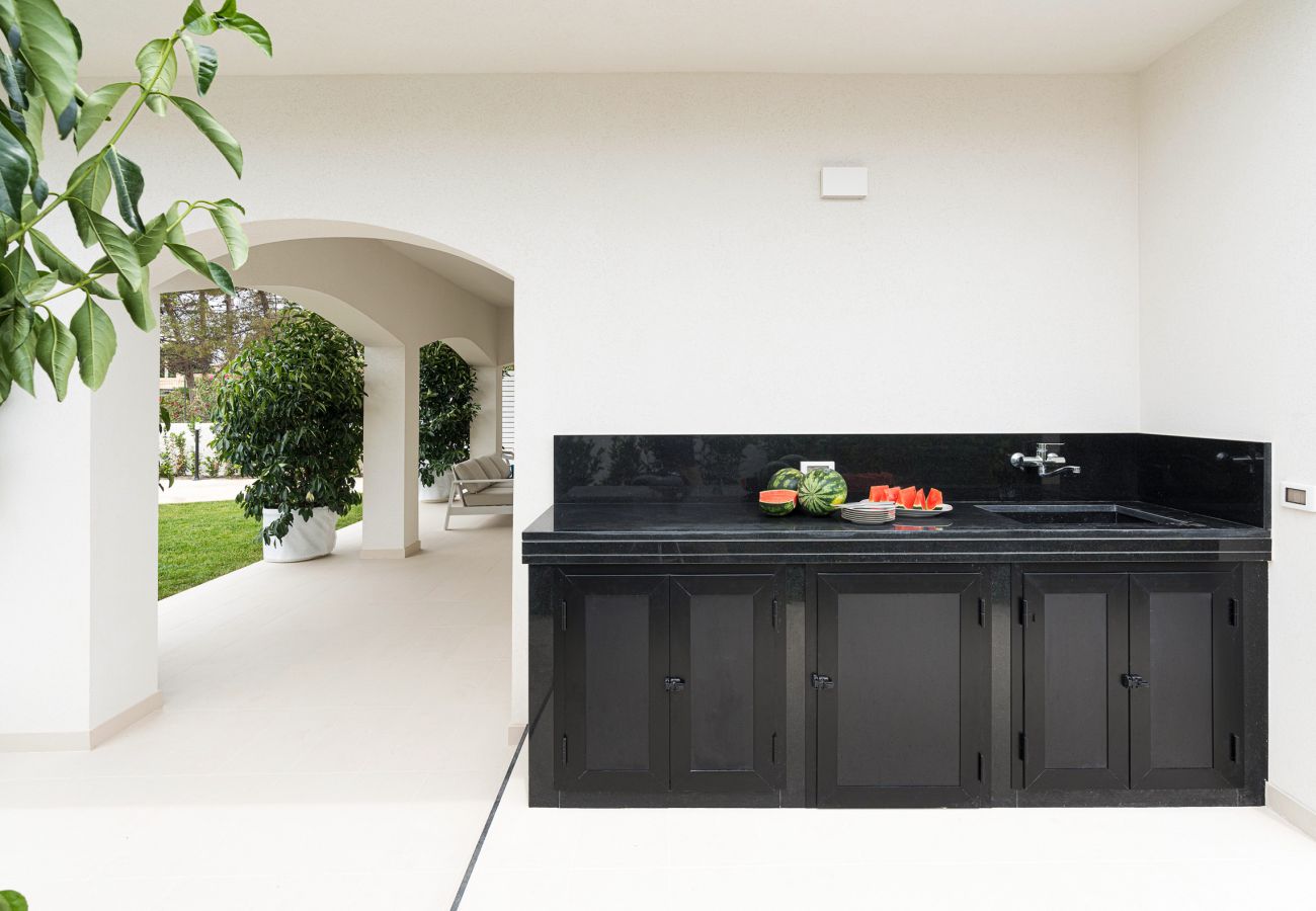 Villa in Noto - Villa with jacuzzi and sea view in Lido di Noto, Sicily