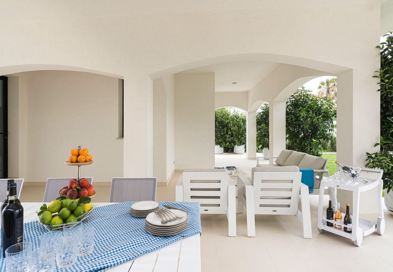 Villa in Noto - Villa with jacuzzi and sea view in Lido di Noto, Sicily